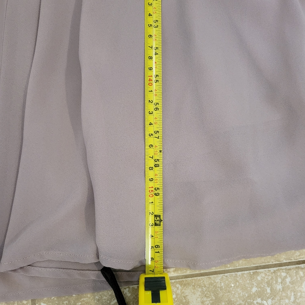 Lulus Women Garden Bliss Dusty Lavender Bridesmaid Cutout Maxi Dress. Size L - Picture 13 of 13